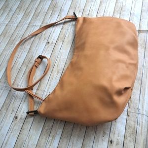 Universal Thread Women's Brown Color Crescent Shaped Shoulder Bag